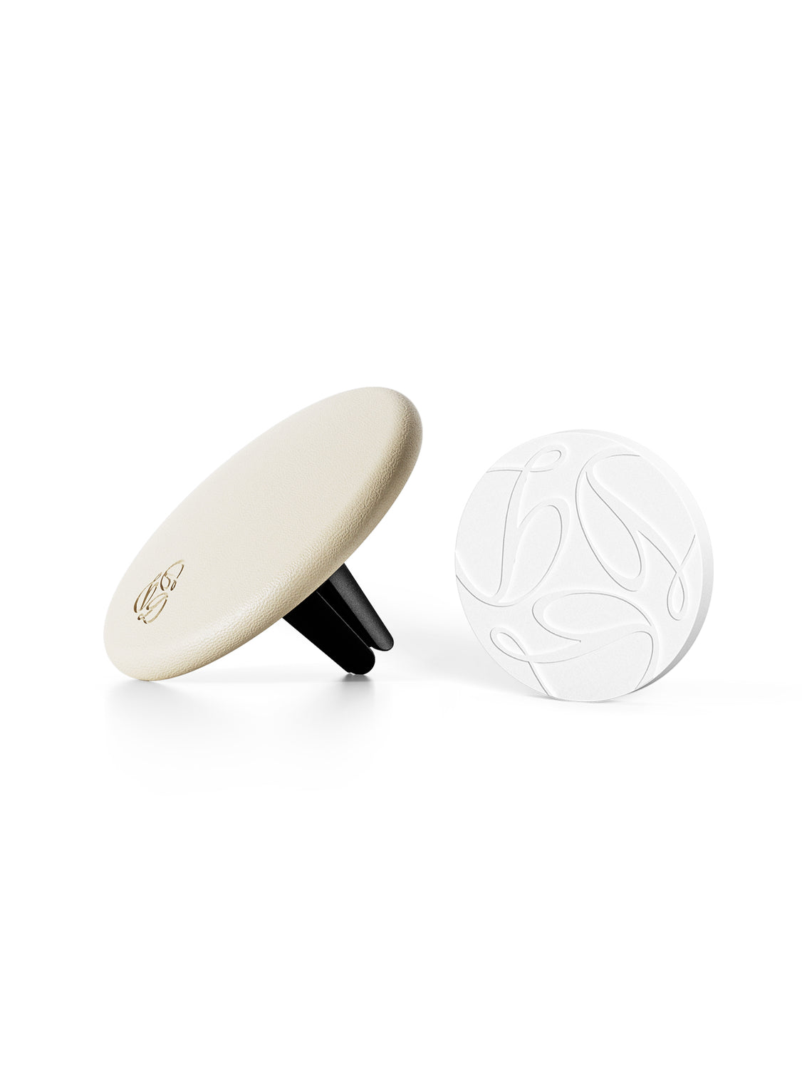 Cream Car Diffuser Case and Insert